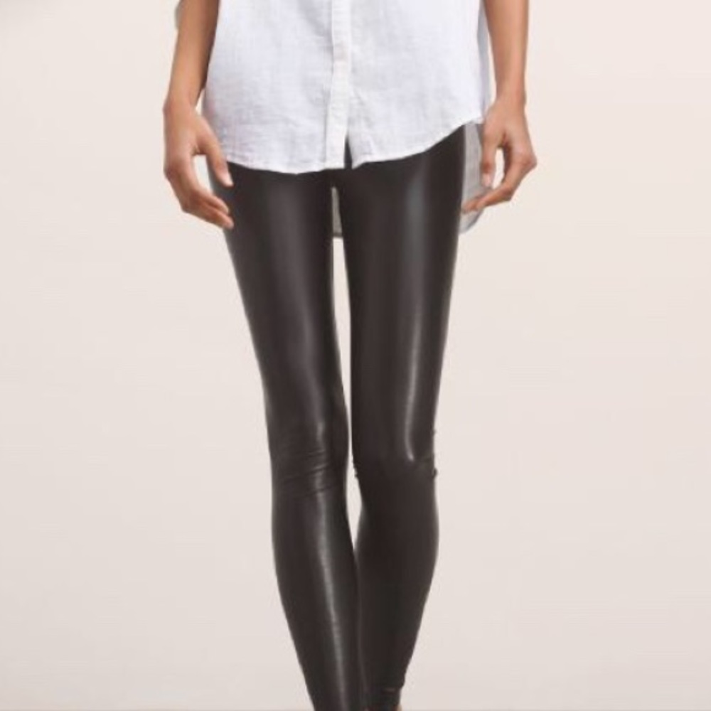 Aritzia Vegan Leather Leggings